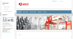 Desktop Screenshot of nkotool.com